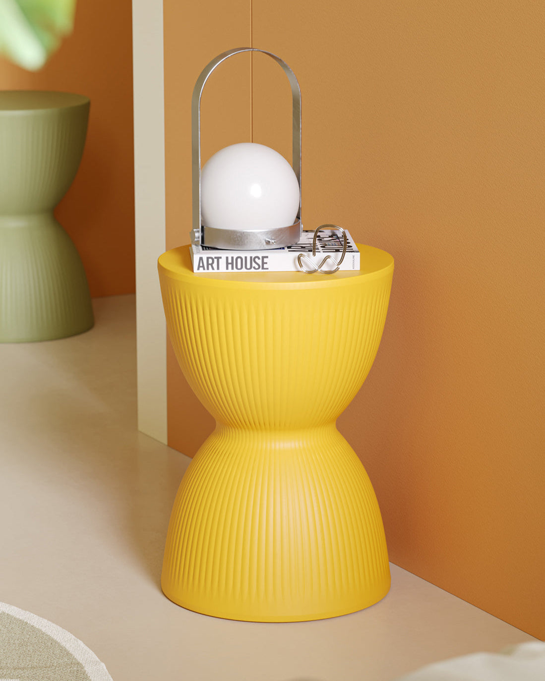 Stripe Rainbow Stool