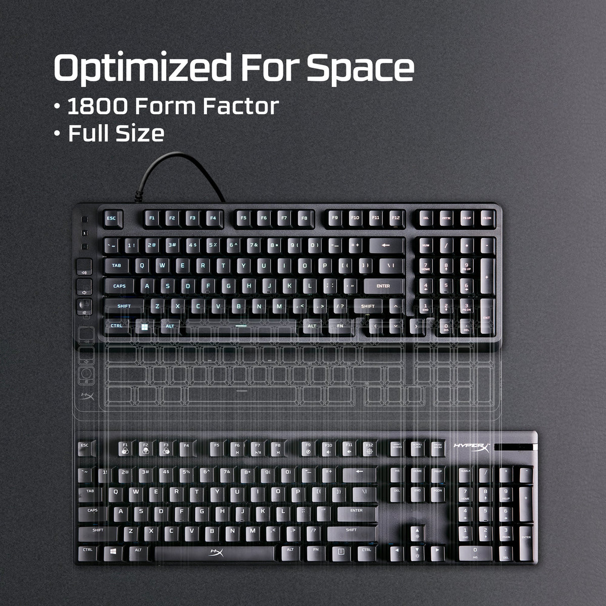 HyperX Eve 1800 - Gaming Keyboard
