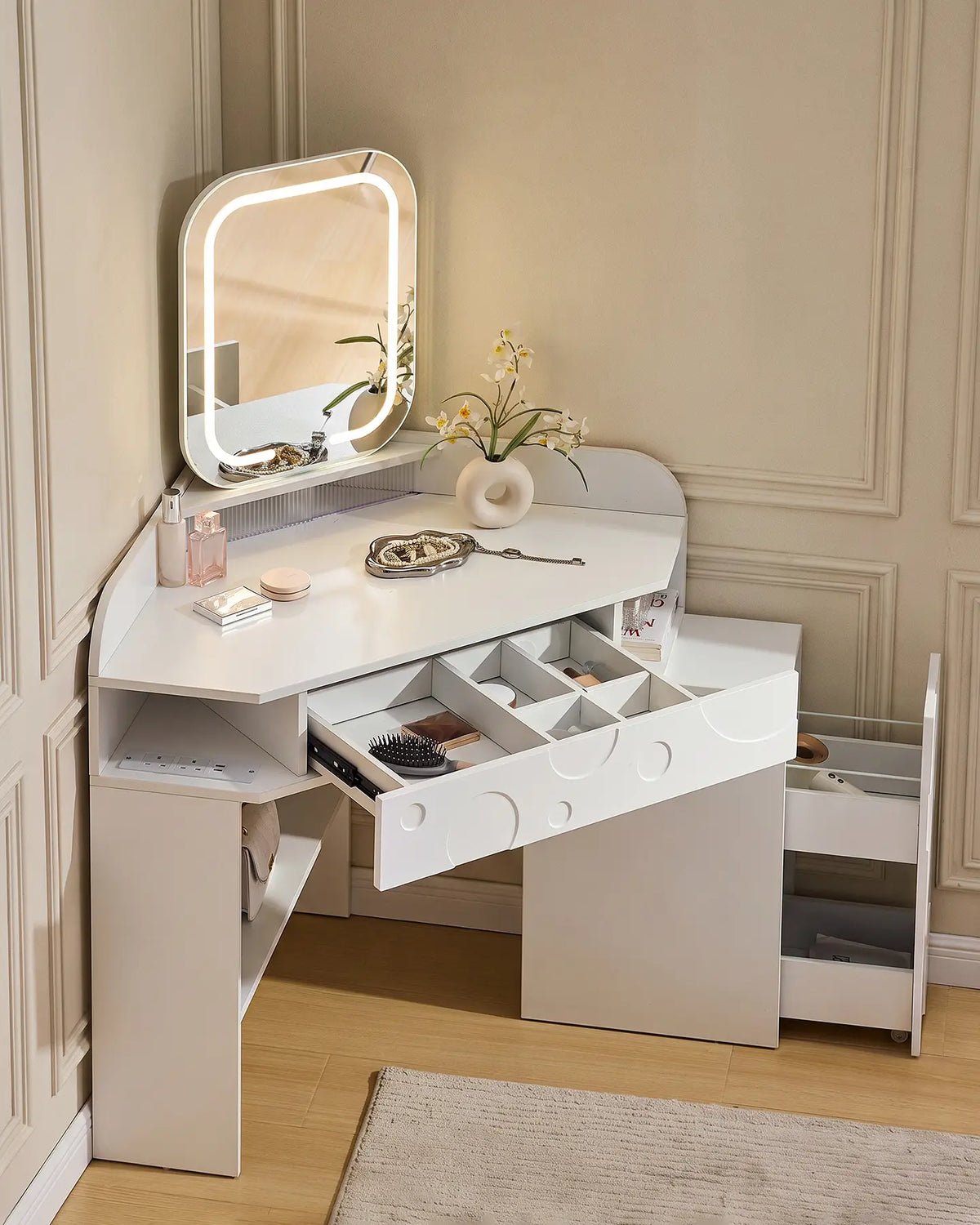 Bubbli Corner Dressing Table